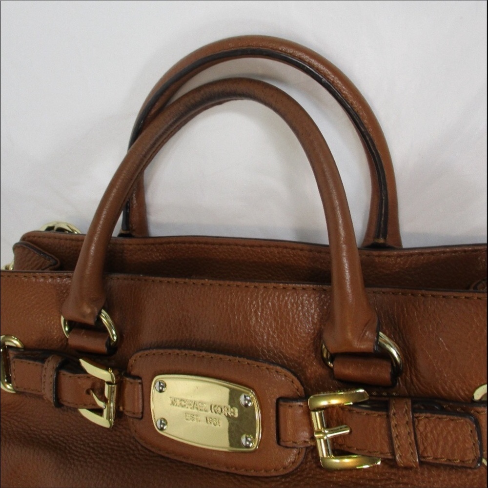MICHAEL KORS Tan Satchel/Crossbody Bag - Picture 3 of 9